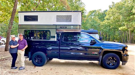 Four Wheel Campers Hawk Slide In Model For Full Size Truck Bed — Mule