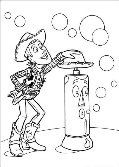 Woody Y Buzz En Casa Para Colorear Imprimir E Dibujar Dibujos