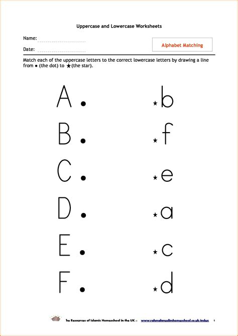 Most importantly, these matching upper and lowercase letters worksheets are really fun. letters matching worksheets worksheets for all | 알파벳, 교육