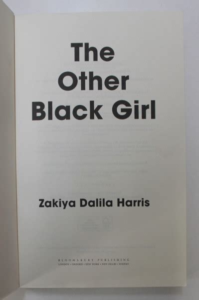 The Other Black Girl By Zakiya Dalila Harris 2021