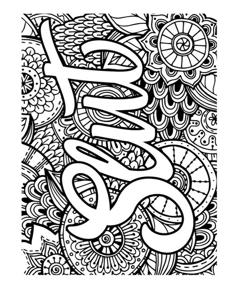 704 Best Cuss Word Coloring Pages Images On Pinterest Adult Coloring