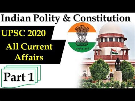 Indian Polity Constitution All Current Affairs For Upsc Cse Ias Prelims Part Upsc