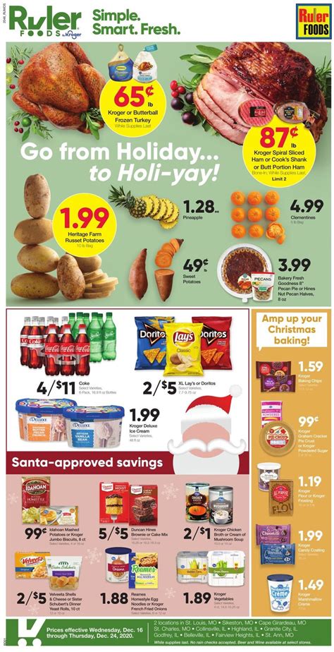 Ruler Foods Christmas Ad 2020 Ad Circular 1216 12242020 Rabato