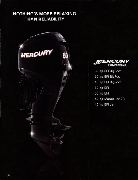2007 Mercury Outboard Brochure Page 24 Endless Boating Forums