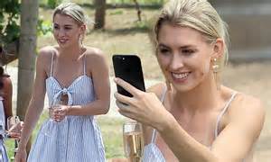 The Bachelor S Alex Nation Enjoys A Friend S Hens Daily Mail Online