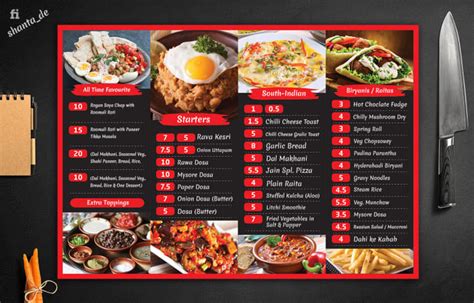 Restaurant Menu Design Services Creative And Affordable Prices Riset