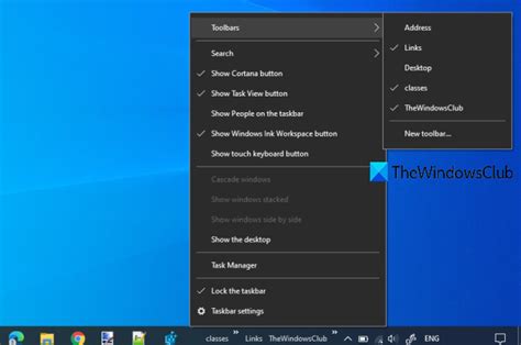 How To Backup And Restore Taskbar Toolbars In Windows 10 Benisnous