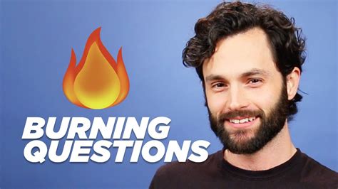 penn badgley answers your burning questions youtube