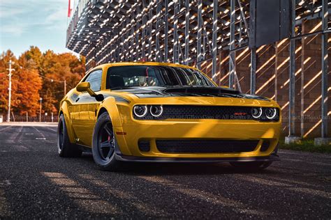 How will it perform in a drag race against a lam. Dodge Challenger SRT Demon Tries On Topless Look | Carscoops