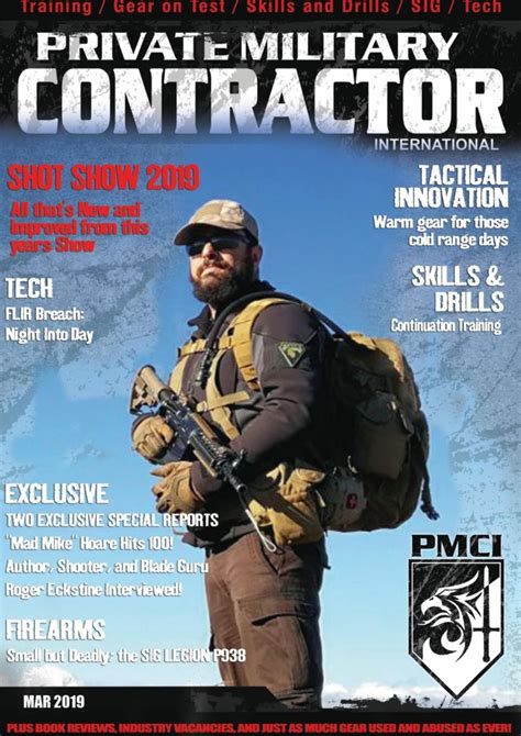 Private Military Contractor International March 2019 Magazine
