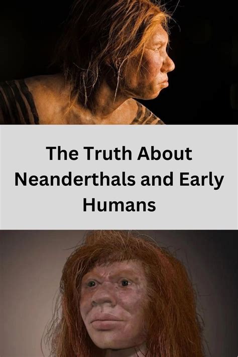 The Truth About Neanderthals And Early Humans Artofit