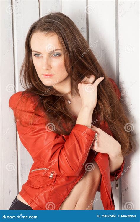 Fashionable Test Shooting Stock Image Image Of Skin 29052461