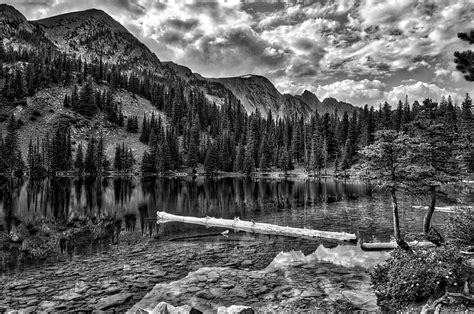 Black And White Scene Of Fairy Lake Photograph By Roderick Bley Pixels