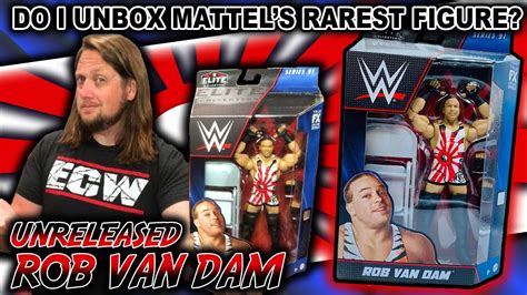The Unreleased Rob Van Dam Mattel Elite 91 Chase Unboxing And Review Youtube
