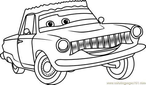 Rusty Rust Eze From Cars 3 Coloring Page For Kids Free Cars 3