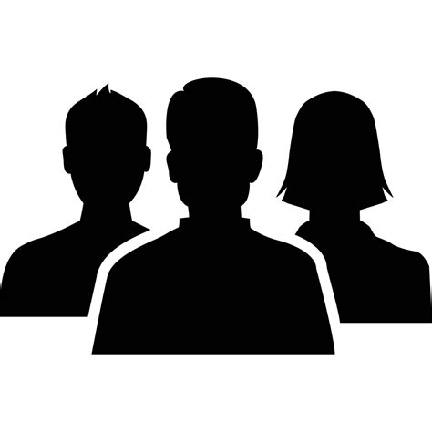 Group Of People Icons Team Web Women Group People Internet Svg Png