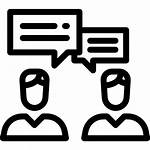 Icon Conversation Icons Business Lineal Flaticon