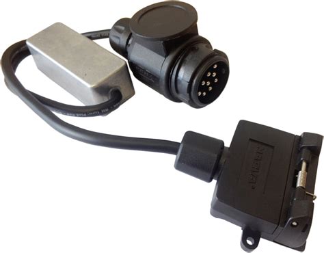 LED Interface Pin Euro Male Plug To Pin Flat Female Socket Trailer Plugs Sockets