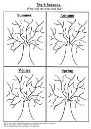 4 seasons - ESL worksheet by Liubasha