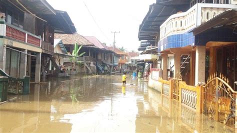186 Jiwa Terdampak Banjir Di Karang Dapo Muratara Banjir Berpotensi