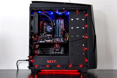 Sirin Custom Gaming Pc In Nzxt Noctis Evatech News