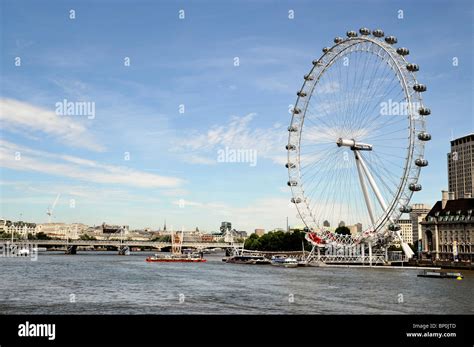 London Eye Observation Wheel London England Stock Photo Alamy