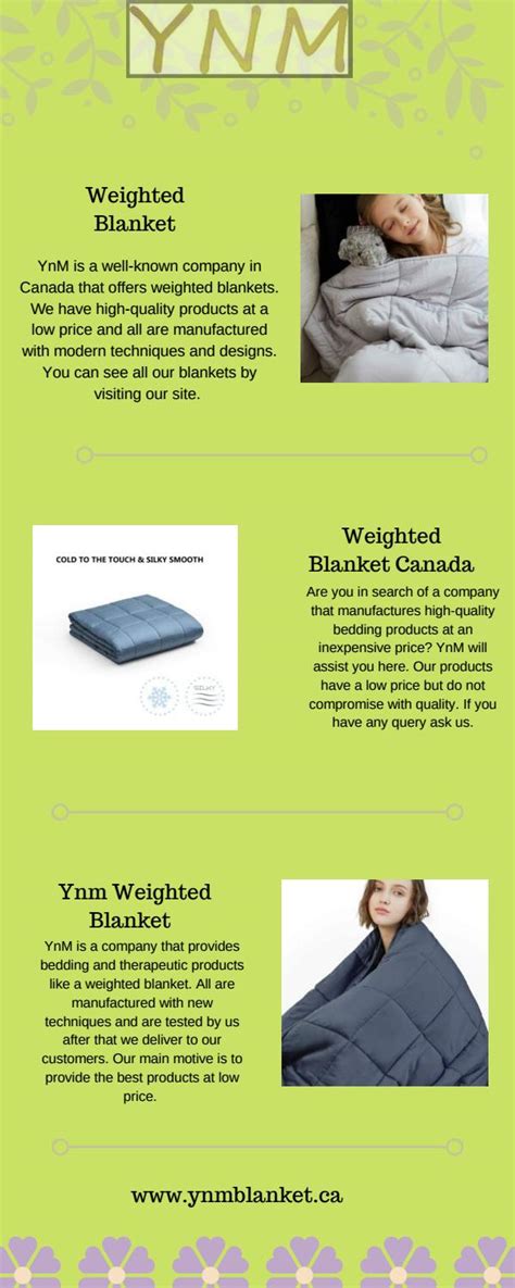 Weighted Blanket Canada by ynmblanket7 - Issuu