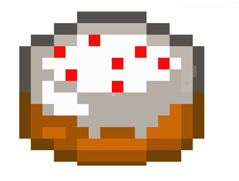 Minecraft Cake Png Minecraft Cake Pixel Art Free Transparent Png