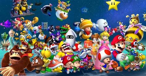 Complete List Of All Super Mario Brothers Characters