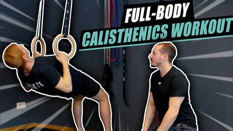 ganzkörper calisthenics workout für zu hause top 7 Übungen youtube