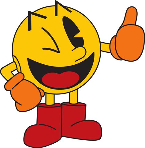 Pac Man Thumb Up Alternate By Crazy Otto On Deviantart