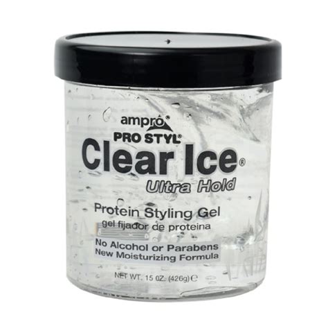 Ampro Pro Styl Clear Ice Protein Styling Gel Ultra Hold 15oz Beauty Depot