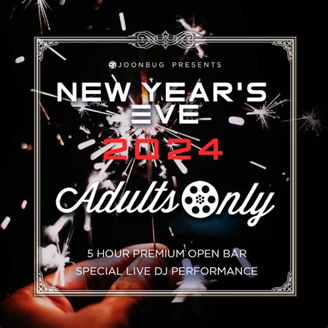 Adults Only New Years Eve 2024 Los Angeles Nye Events