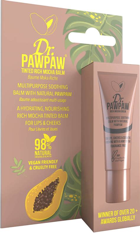 Dr Pawpaw Multipurpose Tinted Rich Mocha Balm 10ml Shopstyle Skin Care