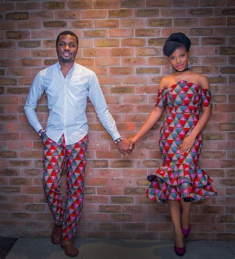 Latest Ankara Styles For Couples In 2018 In 2020 Couples African Outfits African Fashion