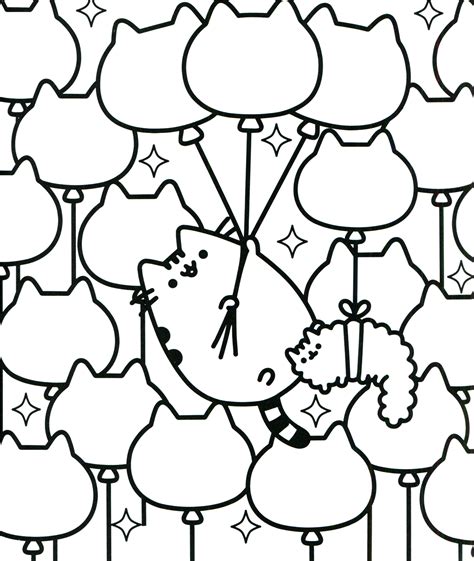 Pusheen Coloring Pages Best Coloring Pages For Kids