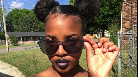 Check out these amazing buns for short hair and try them stat. SPACE BUNS on Natural Hair - YouTube