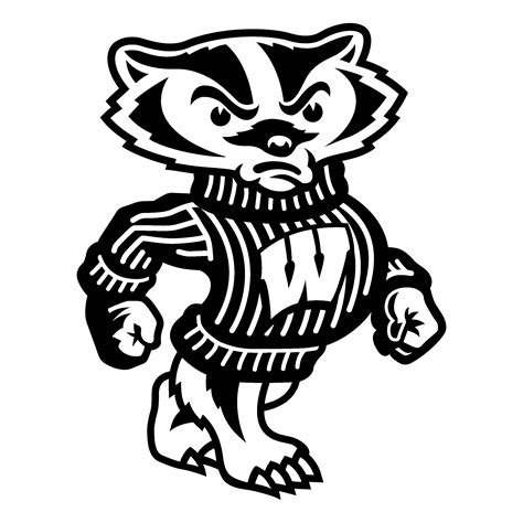 Baby blue, dark blue, blush, coral, gold, gray, lavender, lime, mint, peach, purple, red. Wiscon Badgers - Free Coloring Pages