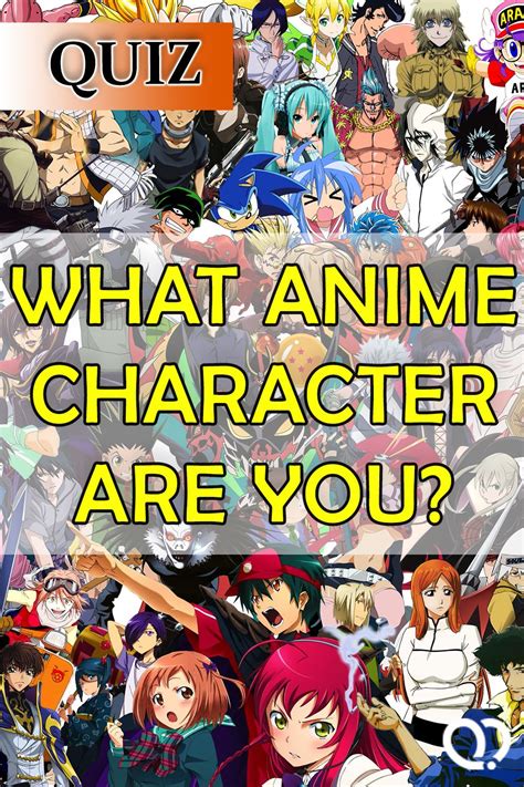 Quiz What Anime Character Are You Anime Quizzes Guess The Anime