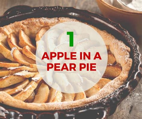 An Apple In A Pear Pie Recipe Just A Pinch