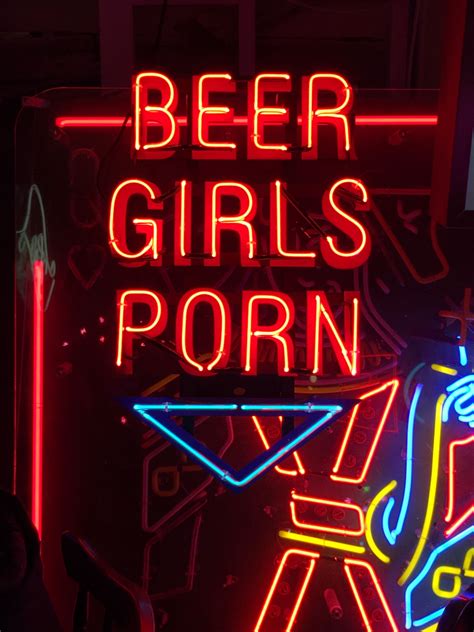 Cool Neon Signs Neon Light Signs Erotic Couples Beer Girl Neon