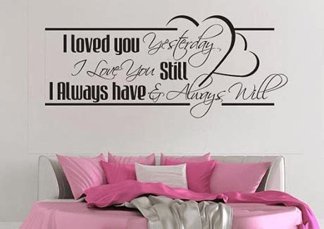 When the man learns about her new relationship, he kills frank. 10 Most Romantic Wall Decal Love Quotes for Your Bedroom