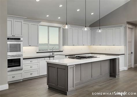 Updating kitchen cabinet doors doesn't have to be time consuming or expensive. Kitchen Rennovation Guide - 5 Simple Kitchen Updates