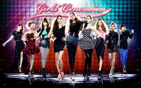 Girls Generation Concert Korean Girl Celebrity Wallpaper