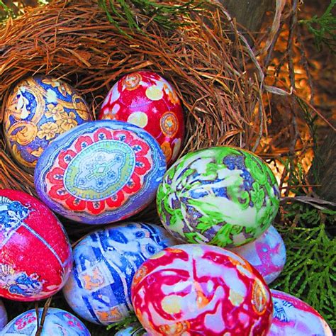 Dyeing Eggs Is A Long Time Easter Tradition But This Is An Old