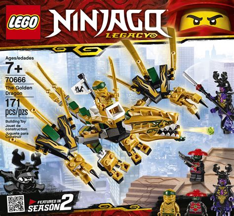 The lego paint party puzzle is a whole new way to build with lego bricks! LEGO Ninjago The Golden Dragon 70666 | Toys R Us Canada