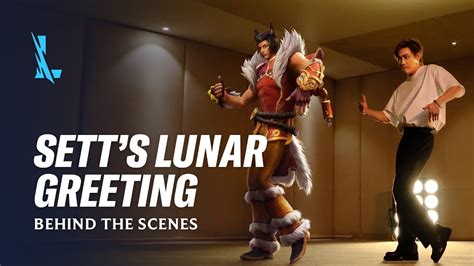 Creating Setts Lunar Greeting Behind The Scenes League Of Legends