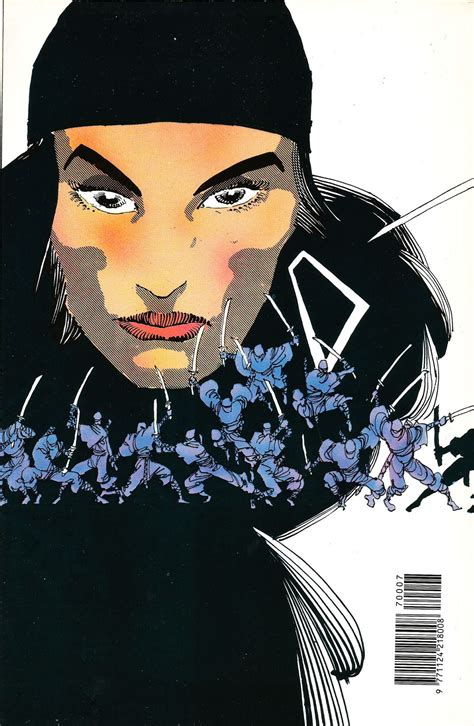 Frank Miller Elektra Saga 2 Of 2 Back Cover Marvel Italia March