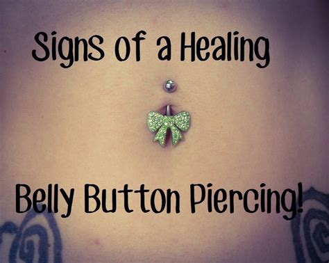 Signs Of A Healing Belly Button Piercing Infected Belly Button