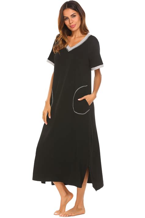 Ekouaer Womens Full Length Short Sleeve Nightgown Women Product Review